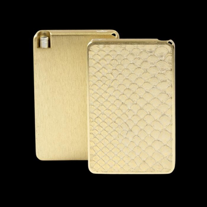 Royal Box Premium Pythonleder Gold