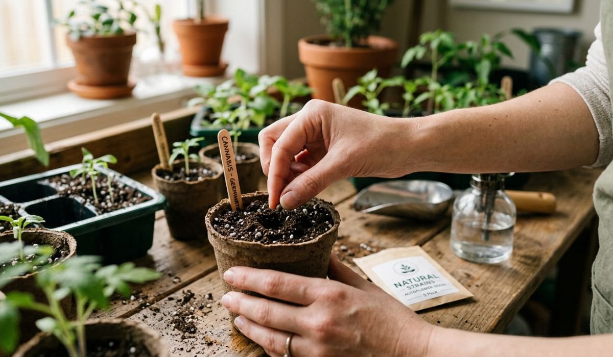 Cannabis Samen einpflanzen – Anleitung