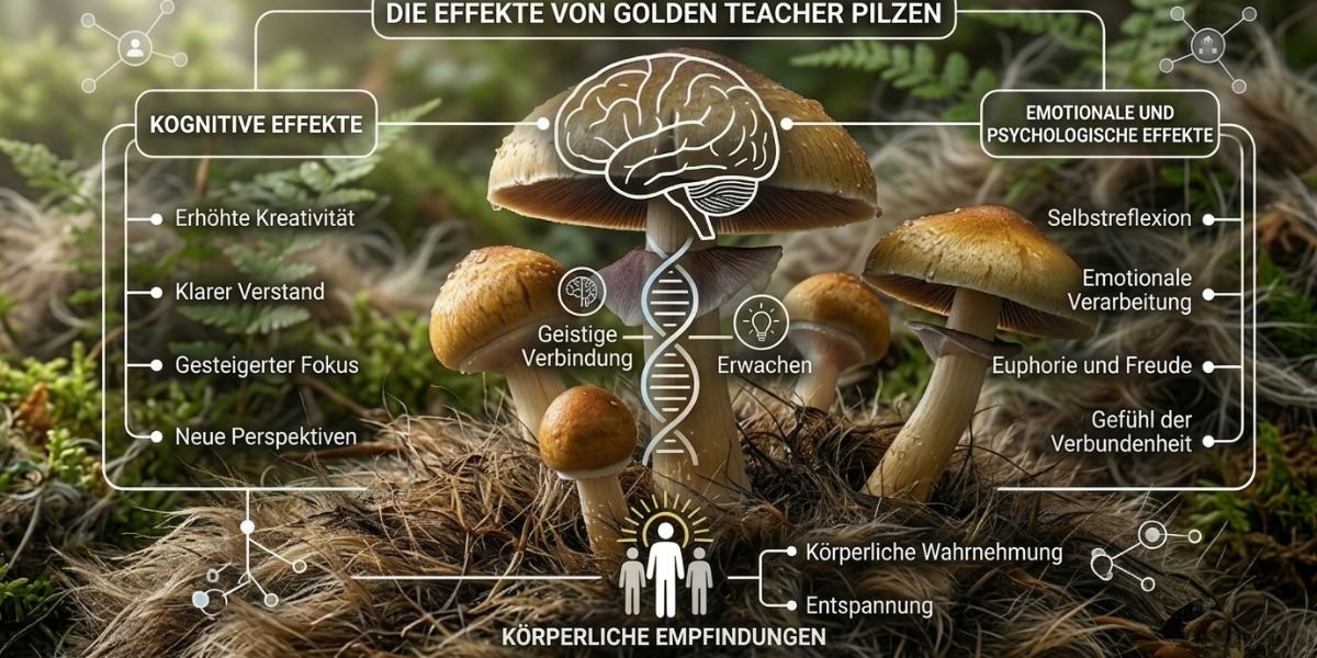 Golden Teacher Wirkung & Dosierung 2026 Cannabisgarten24