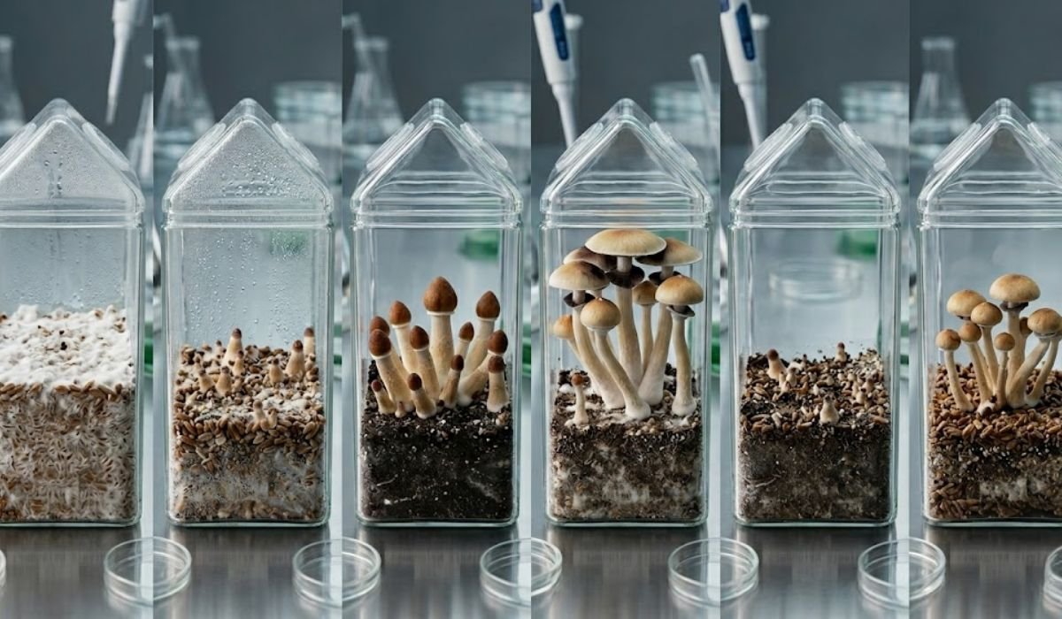 Cambodian Magic Mushroom Growkit Wachstumsphasen – von Myzel bis zur Ernte