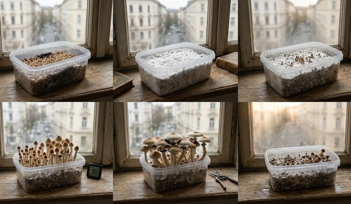 Cambodian Magic Mushroom Growkit Anbau zu Hause – Schritt für Schritt bis zur Ernte