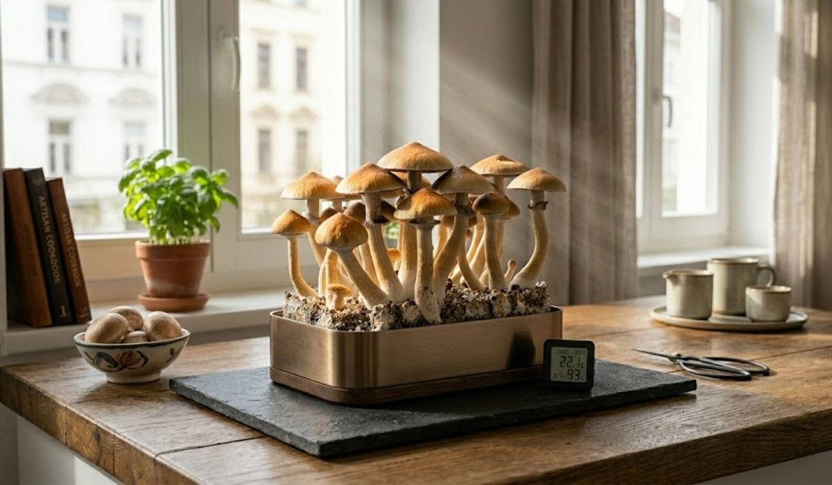 Hawaii Magic Mushroom Growkit Anbau zu Hause – reiche Ernte am Fensterbrett